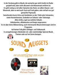 Sound Nuggets Sendung Bild Homepage